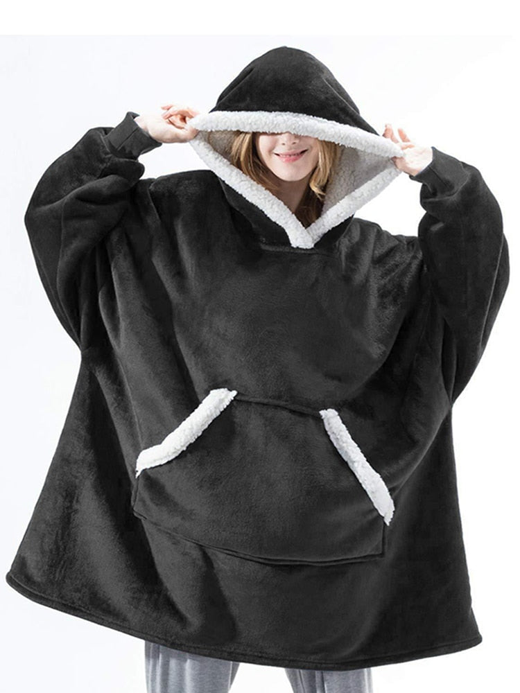 Hoodie 2025 blanket black